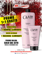 PROMO NATALE 2024 1+1 Shampoo illuminante capelli lisci + Maschera illuminante capelli lisci 175ml IN REGALO